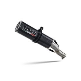 GPR m3 Poppy Slip-On Auspuff für Yamaha MT-03 2021-2024