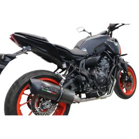 GPR Komplettauspuff Furore Evo4 Poppy mit Katalysator für Yamaha MT-07