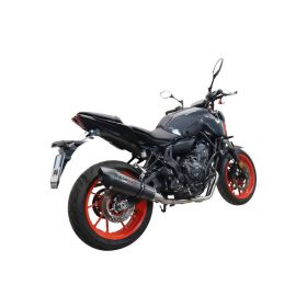 Marmitta completa GPR gp evo4 poppy con catalizzatore per Yamaha Mt-07