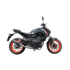GPR m3 komplette Auspuffseite Mohn genehmigt mit Katalysator für Yamaha Mt-07