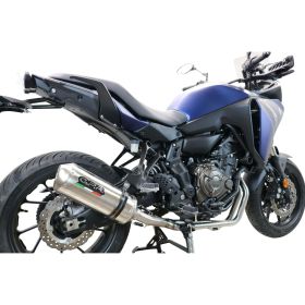 Silencieux complet GPR satinox approuvé avec catalyseur pour Yamaha Tracer 700 2020-2021