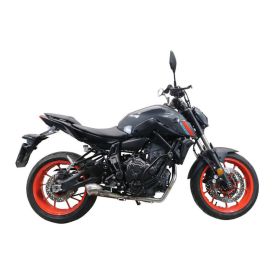 Échappement complet GPR sous-moteur powercone evo avec catalyseur pour Yamaha Mt-07