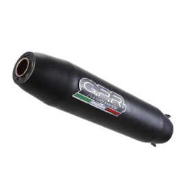 Marmitta completa GPR nera deeptone con catalizzatore per Zontes Zt 310 2021-2024