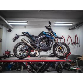 Vollständiges GPR m3 Edelstahl-Auspuffsystem mit Katalysator genehmigt für Zontes GK 125
