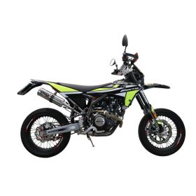 GPR m3 Stainless Steel Slip-On Exhaust for Fantic Motor XMF 125