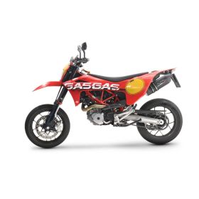 GPR Furore Evo4 Black Slip-On Auspuff genehmigt für Gas Gas ES 700