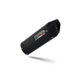 Silencieux GPR Slip-on Furore Noir Homologué pour Moto Guzzi Griso 1200 8v