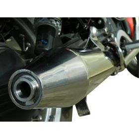 GPR Slip-on Mufflers and Vintacone Catalytic ConverterMoto Guzzi V7 (I - II) Stone Special