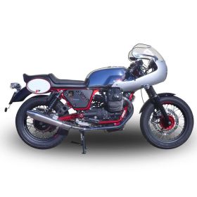 GPR Slip-On-Auspuffanlagen mit Vintage-Katalysator für Moto Guzzi V7 (I - II) Racer