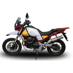 GPR Racing M3 Edelstahl Slip-On Auspuff für Moto Guzzi V85 TT 2019-2020