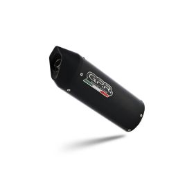 GPR Slip-On Auspuff Furore Schwarz für Honda XR 250 R 1992-2002