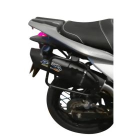 GPR Slip-On Auspuff Black Fury für Honda Transalp XL 700 V