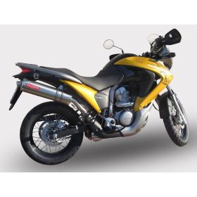 GPR Trioval Slip-On Exhaust for Honda Transalp XL 700 V