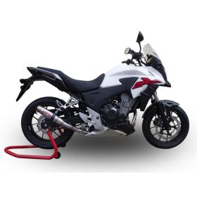 Marmitta slip-on GPR deeptone inox per honda cb 400 x 2013-2015