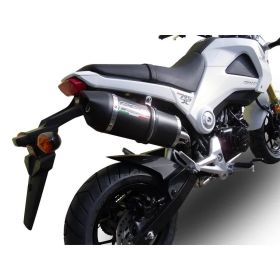 GPR Slip-On Auspuff Furore Schwarz für Honda MSX/Grom 125 2013-2017