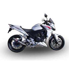 Silencieux GPR Deeptone Slip-On en acier inoxydable pour Honda CB 500 F 2016-2018