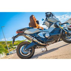 GPR Deeptone Slip-On Auspuff Edelstahl für Honda X-ADV 750 2021-2024
