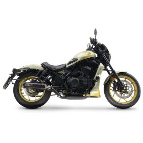 GPR m3 Schwarzer Slip-On Titan-Auspuff für Honda CMX 1100 Rebel