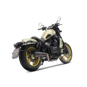 GPR Ultracone Slip-On Auspuff Schwarz für Honda CMX 1100 Rebel