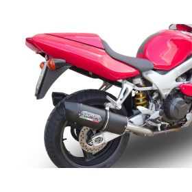 GPR Slip-On Schalldämpfer Black Fury genehmigt für Honda VTR 1000 F Firestorm