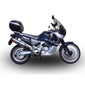GPR Trioval Slip-On Exhaust for Honda Africa Twin XRV 750 RD07