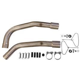 Marmitte Slip-on GPR satinox omologate per honda vtr 1000 sp-1
