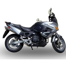 GPR Trioval Slip-on Mufflers approved for Honda Varadero 1000