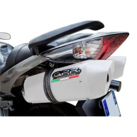 GPR Vertikale Slip-on Auspuffanlagen Albus Keramik Genehmigt für Honda VFR 800 V-Tec