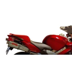GPR Trioval Slip-on Schalldämpfer genehmigt für Honda VFR 800 V-Tec