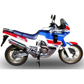 GPR Trioval Slip-On Auspuff für Honda Africa Twin NXR/XRV 650 RD03