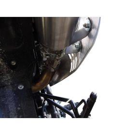 GPR Slip-On Auspuffanlagen Schwarz Genehmigt für Husqvarna TE 630 E/SMS 630/SMR 630
