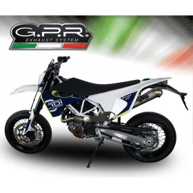 GPR Powercone Evo Slip-On Auspuff für Husqvarna Supermoto 701