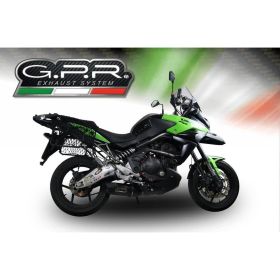 GPR Slip-on Auspuff Fury Poppy Genehmigt für Kawasaki Versys 650