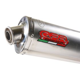 Terminale di scarico GPR omologato inox tondo per kawasaki zx-9r
