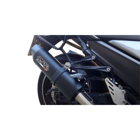 GPR Slip-On Auspuffanlagen Fury Black genehmigt für Kawasaki ZZR 1400 2008-2011