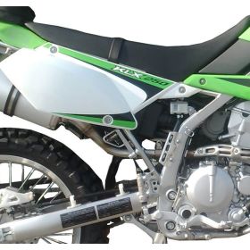 Marmitta slip-on GPR furore nero per kawasaki klx 250 s