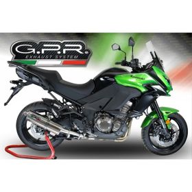Échappement GPR Trioval Slip-On pour Kawasaki Versys 1000 i.e 2017-2018