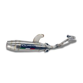 GPR Racing Deeptone Komplettauspuff Inox für Kawasaki KLX 140R F