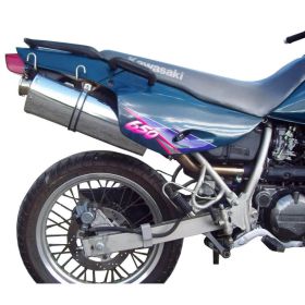 GPR Trioval Slip-On Exhaust for Kawasaki KLR 650 2006-2023
