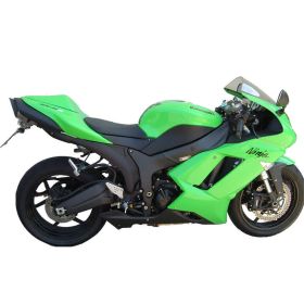 Marmitta slip-on GPR tiburon in titanio per kawasaki zx-6r 2005-2006