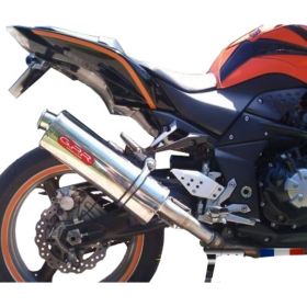 GPR Trioval Slip-on Auspuffanlagen genehmigt für Kawasaki Z 1000