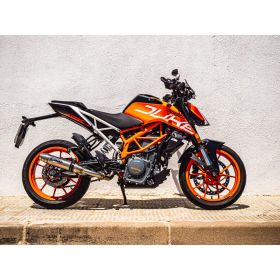 GPR Deeptone Inox Slip-On Schalldämpfer für KTM Duke 390 2013-2016