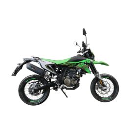 GPR Racing Slip-On Exhaust Furore Black for KTM Duke 125 2011-2016