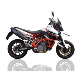 GPR homologierte Auspuffendrohre Black Fury für KTM LC8 Supermoto 950