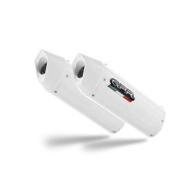GPR approved exhaust terminals albus ceramic for KTM supermoto SMR 990