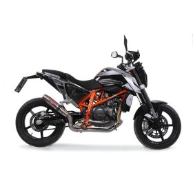 GPR Deeptone Slip-On Exhaust Stainless Steel for KTM Duke 690