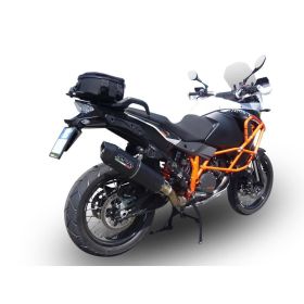 GPR Racing Slip-On Auspuff Furore Schwarz für KTM LC 8 Super Adventure 1290