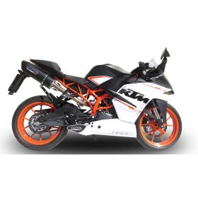 GPR Slip-On Exhaust Furore Black Approved for KTM RC 390