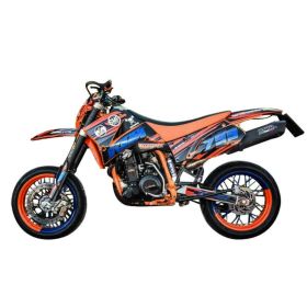 Silencieux GPR Slip-on Fury Black pour KTM LC4 640 Enduro/Adventure/Supermoto
