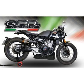 Silencieux GPR f205 slip-on pour F.B Mondial HPS 300 Pagani